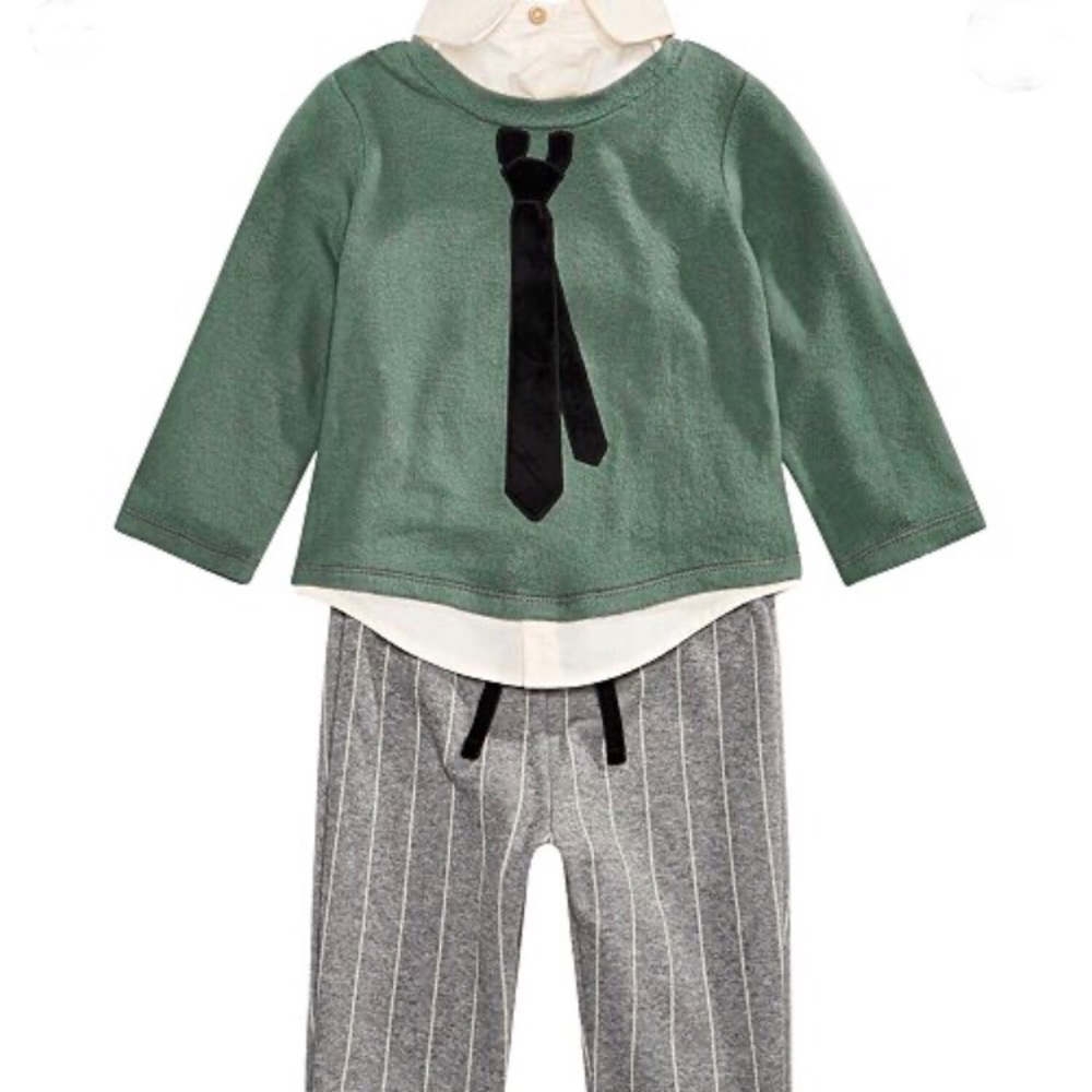 First Impressions Baby Boys 2-Pc.